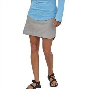 Patagonia Tech Skort Skirt Drifter Grey Women's XL Athletic Outdoor